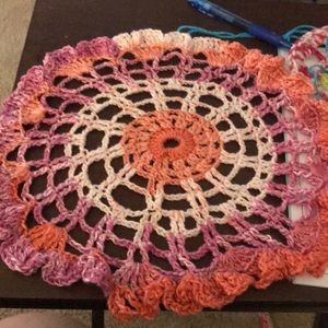 Hand made doilie